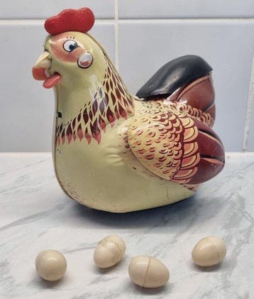 ME China - Blikken speelgoed - Clucking Hen - 1960-1970 -