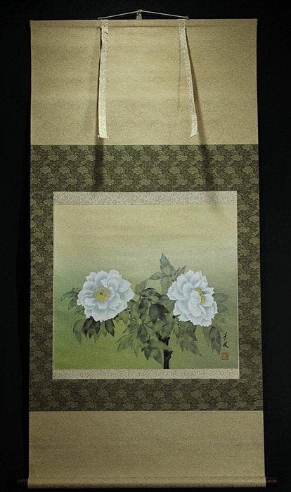(Peonys) -  Hsui - Japan (Zonder minimumprijs), Antiquités & Art, Antiquités | Autres Antiquités