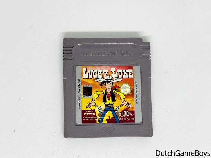 Gameboy Classic - Lucky Luke - NOE, Games en Spelcomputers, Games | Nintendo Game Boy, Gebruikt, Verzenden