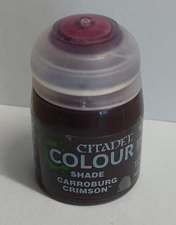 Carroburg Crimson new formula shade paint 18 Ml (Warhammer, Ophalen of Verzenden