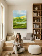 Jana Noldin - Abstract Original Painting Spring Symphony (, Antiek en Kunst, Kunst | Schilderijen | Modern