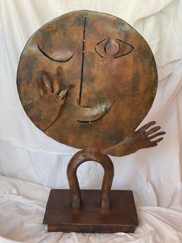 Ripollés (1932) - Soñadora - bronce XL 70 cm