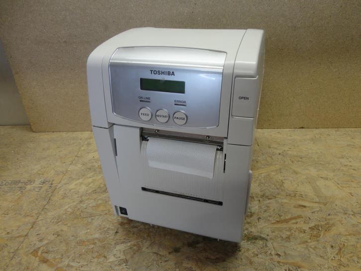 TOSHIBA TEC B-SA4TP Barcode / Label Printer 203Dpi With Peel, Informatique & Logiciels, Fournitures d'imprimante, Enlèvement ou Envoi