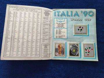 Panini WC Italy 90 Maradona sticker in good condition, Sans, Nieuw