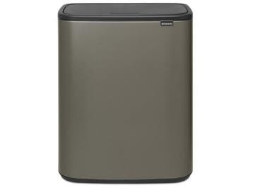 Veiling - Brabantia Bo Touch Bin Prullenbak - 2 x 30 liter P, Huis en Inrichting, Gebruikt