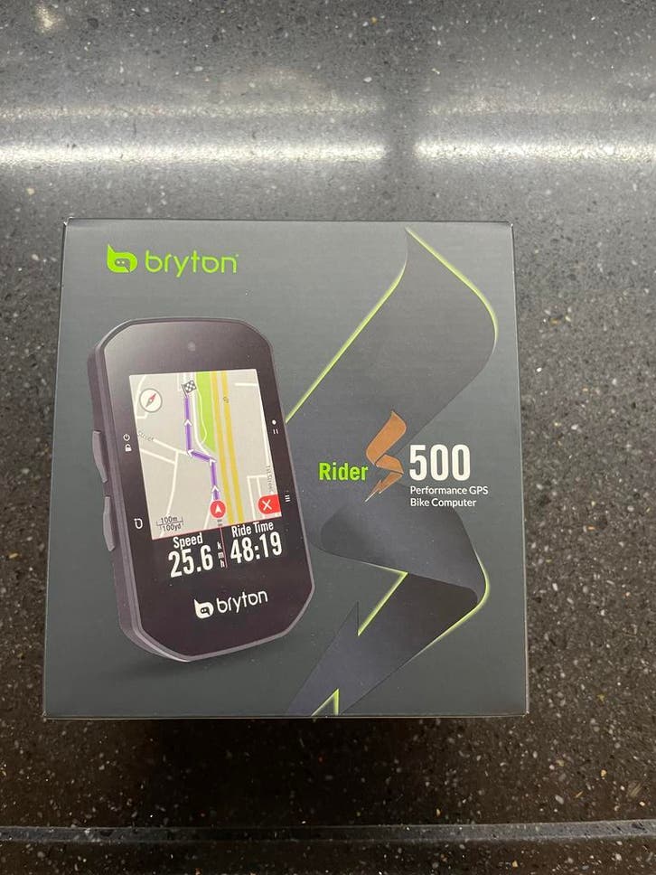 Bryton Rider S500 GPS Fietscomputer    NEW, Fietsen en Brommers, Fietsaccessoires | Fietscomputers, Nieuw