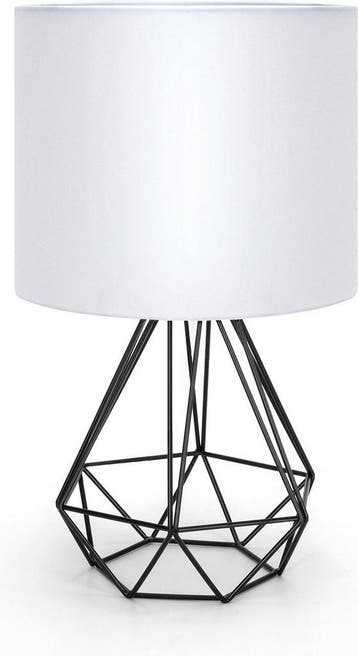 Tafellamp - Bureaulamp - Tafellamp slaapkamer - Wit - Aigost, Verzenden, Nieuw