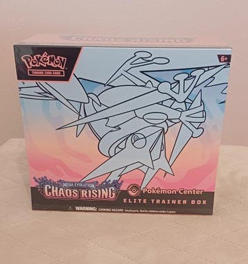 Pokémon - 2 Elite trainer box - Chaos Rising più Chaos, Nieuw