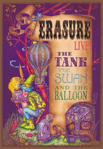 Erasure – The Tank The Swan And The Balloon Live! (2DVD), Verzenden