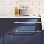 vidaXL Handvatten 10 st 320 mm roestvrij staal zilverkleurig, Doe-het-zelf en Bouw, Hang- en Sluitwerk, Verzenden, Nieuw