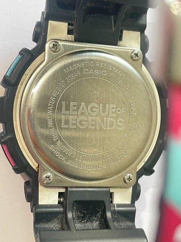 Casio - G-Shock x League of Legends GA-110LL-1A Jinx watch -