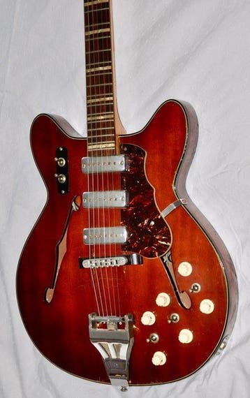 Egmond - Princess 101/13 De Luxe - - Elektrische gitaar -, Nieuw