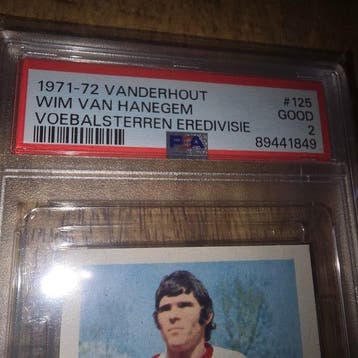 1971/72 Vanderhout 1971-72 VANDERHOUT Wim van Hanegem 125, Nieuw