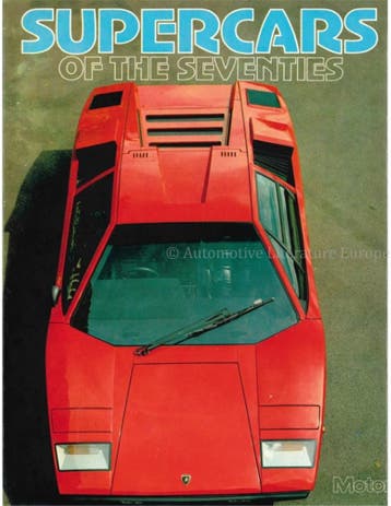 SUPERCARS OF THE SEVENTIES, Nieuw