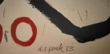 A.R. Penck (1939–2017) - Ten X Den X Zen 1, 1983.