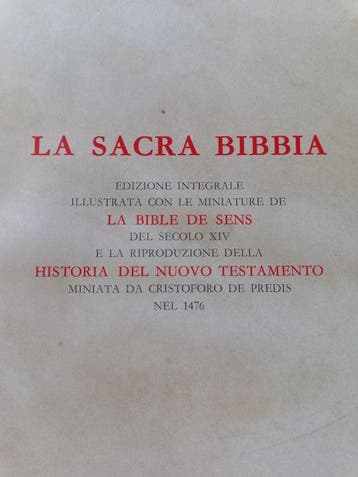 P. Eusebio Tintori - La Sacra Bibbia. Edizione integrale