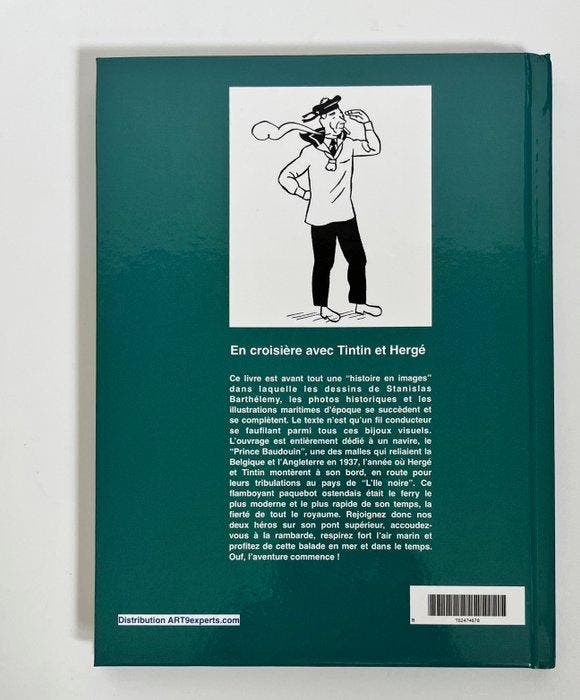 Hommage à Hergé - Avec Tintin à bord du Prince Baudouin -, Boeken, Stripverhalen