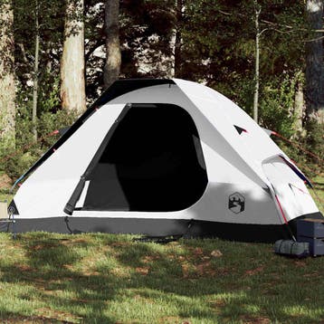 vidaXL Koepeltent 6-persoons waterdicht verduisterend stof, Caravans en Kamperen, Tenten, Verzenden, Nieuw
