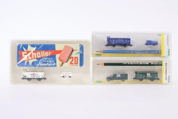 Minitrix N - 15049/15318/15346 - Modeltrein goederenwagon