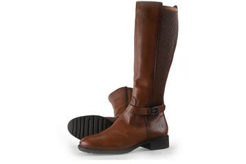 Tamaris Laarzen in maat 40 Cognac, Verzenden, Hoge laarzen