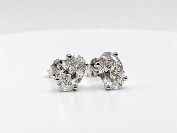 Sans prix de réserve - Boucles doreilles - 14 carats Or, Bijoux, Sacs & Beauté