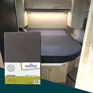 Queensbed/Eilandbed Jersey hoeslaken - wit, lichtgrijs,zand, Nieuw, Eenpersoons, Wit, Hoeslaken of Sloop