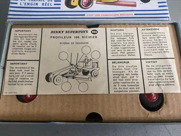 Dinky Toys - Machine de terrassement miniature - Dinky