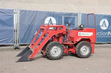 Veiling: Wiellader Weidemann Diesel, Ophalen