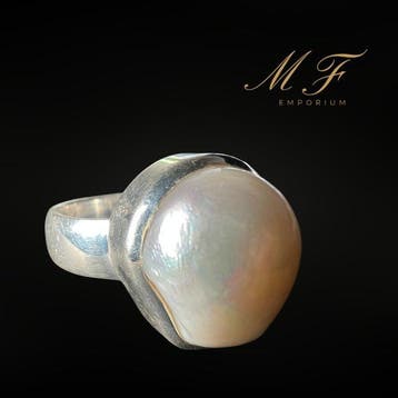 Premium - Bague Perle deau douce de la plus haute qualité -