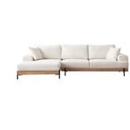 Evila Originals Eti Hoekzetel Links Wit - Outlet, 250 tot 300 cm, Gebruikt, Verzenden, 75 tot 100 cm