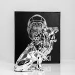 Richard Orlinski (1966) - Roaring Lion (Silver Edition)