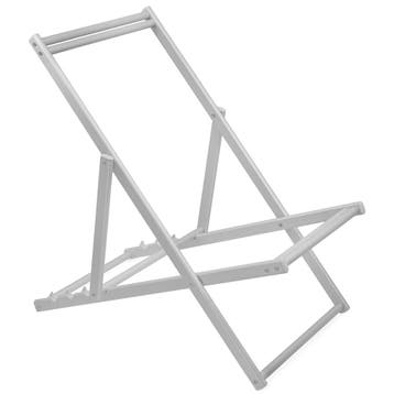 Inklapbaar Strandstoelframe | Aluminium | Zilvergrijs |, Verzenden, Nieuw in verpakking