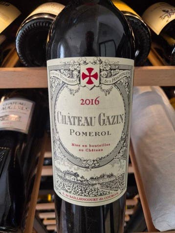 2016 Château Gazin - Pomerol - 1 Fles (0,75 liter), Nieuw