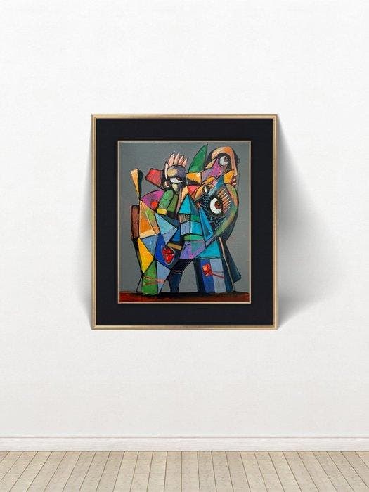 Andrzej Gudaski - Trojan Horse, Antiek en Kunst, Kunst | Schilderijen | Modern