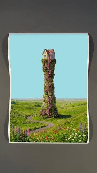Téber - Rise Through the Ranks (Dreamcore), Antiek en Kunst, Kunst | Designobjecten