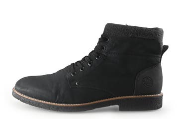 Rieker Veterboots in maat 46 Zwart, Verzenden, Zwart, Boots, Zo goed als nieuw