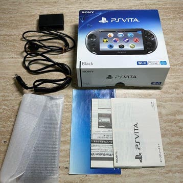 Sony - psvita - PS Vita PCH-2000 Black Console Boxed Burn-In, Nieuw