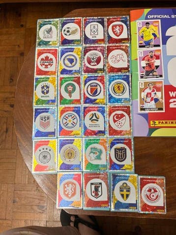2026 Panini World Cup Stickers Foil Complete set - Excellent, Collections