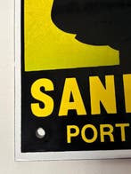 SANDEMAN PORT & SHERRY - Emaille bord - Emaille, Metaal, Antiquités & Art
