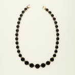 Zonder minimumprijs - 2-delige sieradenset Zilver - Onyx