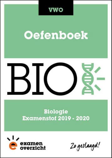 ExamenOverzicht - Oefenboek Biologie VWO 9789492981523, Verzenden, Zo goed als nieuw, ExamenOverzicht