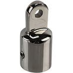 Buiskap & Bimini Eindstuk voor 25mm Buis Rvs, Sports nautiques & Bateaux, Ophalen of Verzenden