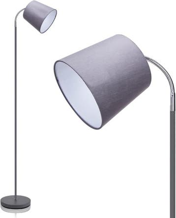Vloerlamp - Staande lamp - 145 cm - Grijs - Aigostar •, Huis en Inrichting, Verzenden, Nieuw