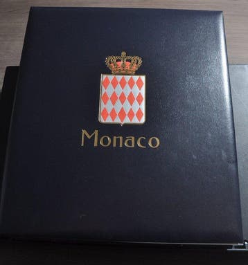 Monaco 1914/1966 - Un album DAVO de luxe vide avec cassette