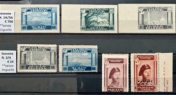 Pologne 1944 - Corps polonais 8 timbres MNH ** une fois (*)