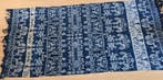 Sumba Ikat-textiel – Indigo katoen – Paardenmotieven – 240 x