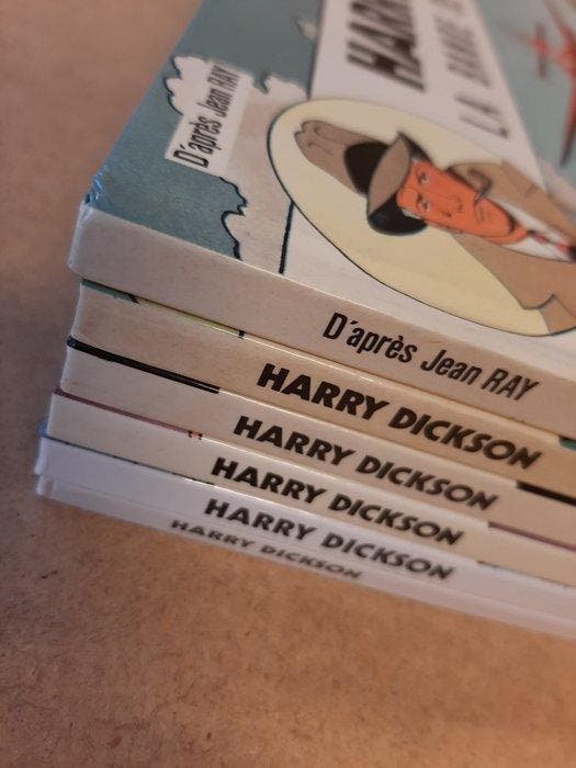 Harry Dickson T1 à T4 + T6 + T8 - 7x C - 7 Album - Eerste, Livres, BD