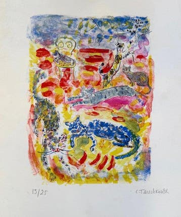 Constantin Terechkovitch (1902-1978) - Les chats