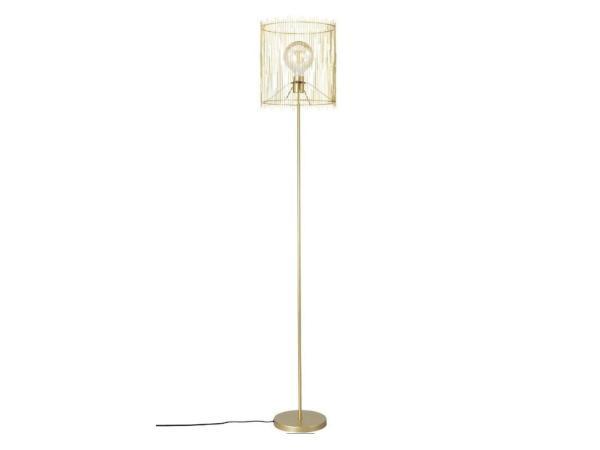 Veiling - Nordlux Elvis 31 vloerlamp - Messing, Maison & Meubles, Lampes | Lampadaires