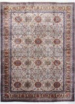 Designer - Teppich - Tabriz Indien Fin - Tapis - 350 cm -, Maison & Meubles